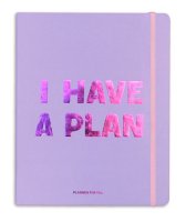 Планер "I have a plan", лавандовый