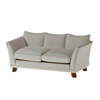 Мягкий диван, белый, 8*16*7 см