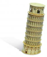 Пазлы 3D "Пизанская башня", 12*12*30см, 30 элементов
