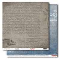 Бумага для скрапбукинга, Лавка древностей "Старые корабли", 30*30 см