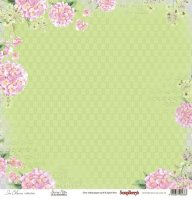 Бумага для скрапбукинга, Цветущий сад  "Мелодия весны" 30*30 см