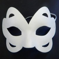 Карнавальная маска "Коломбина королевская", 20x14см