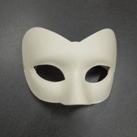 Карнавальная маска "Лисичка", 18см