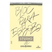 Альбом на спіралі для начерків Bloc Para Esbozo 90g, 14,8x21см (А5), 50л