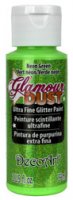 Краска с блестками "Premium Glamour Dust" Неоновый зеленый , 60мл
