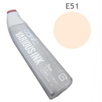 Чорнило для заправлення маркера Copic Milky white #E51, Молочний білий
