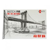 Альбом для скетчей "Fine art sketches", A5, 180 г/м, 20л