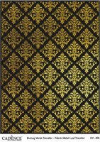 Трансфер Cadenсe Metal Leaf Background Fabric Transfer, 30х40см, KVG-005, Золото