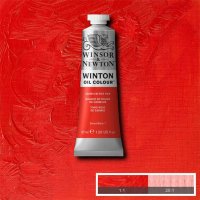 Краска масляная Winton Oil Colour Winsor&Newton, 37мл, #095 Кадмий красный