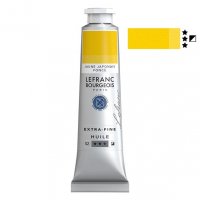 Масляная краска Lefranc Extra Fine 40мл, #184 Japanese yellow deep (Японский нaсыщенно-желтый)