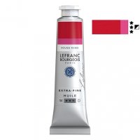 Масляная краска Lefranc Extra Fine 40мл, #388 Ruby red (Рубиново-красный)