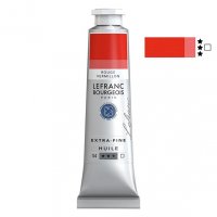Масляная краска Lefranc Extra Fine 40мл,#393 Red vermilion (Красный Вермилион)