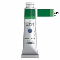 Масляная краска Lefranc Extra Fine 40мл, #506 Chrome green med. deep (Хром зеленый ср. глубокий №2)