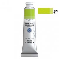 Масляная краска Lefranc Extra Fine 40мл, #509 Chrome green light (Хром светло-зеленый)