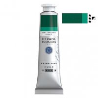 Масляная краска Lefranc Extra Fine 40мл, #537 Japanese green deep (Японский зеленый насыщенный)