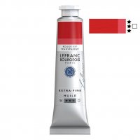 Олійна фарба Lefranc Extra Fine 40мл, #815 Transparent bright red (Прозорий яскраво-червоний)