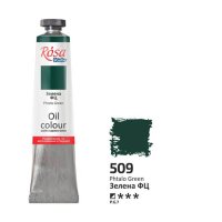 Масляная краска Rosa Studio 60мл, #509 Зеленая ФЦ