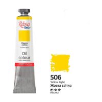 Масляная краска Rosa Studio 60мл, #506 Желтая светлая