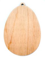 Дерев'яна розмальовка  "Великоднє яйце", 16см