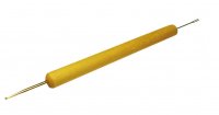 Двухсторонний инструмент для квиллинга и тиснения с деревянной ручкой
