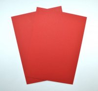 Заготовки для открыток, Красный матовый, 25х18 см, 2шт