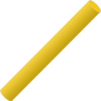 Полимерная глина Bebik, желтая, 17г