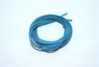 Набор шнуров, искусственная замша, голубой, 25*15мм, 2х1м