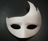 Карнавальная маска "Пламя", 21х23см