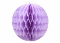 Шар бумажный фиолетовый (соты), 15 см