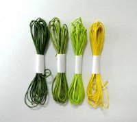 Набір кольорових шнурів "Свіжа зелень", 4*3м