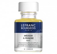 Медиум матовый для масляных красок Lefranc&Bourgeois Matt Oil Painting Medium, 75 мл