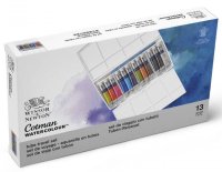 Набор акварельных красок Winsor Cotman Painting Plus Tube Travel Set, 12цв.