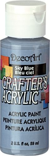 Краска акриловая Crafters, Небесно-голубой, 60мл
