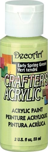Краска акриловая Crafters, Весенний зеленый, 60мл