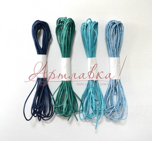 Набор цветных шнуров Морская волна, 4*3м
