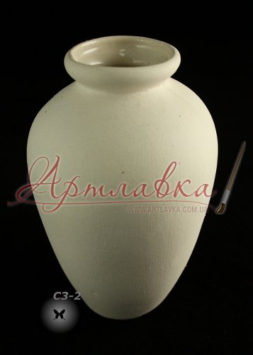 Керамическая ваза Адам,12*7,5см