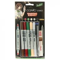 Набір маркерів Copic Ciao Set "5+1", темні кольори + лайнер