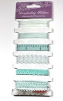 Набор лент "Голубые оттенки" Набор лент "Голубые оттенки"