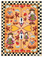 Декупажная карта "Игрушки", 35*50см