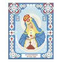 Набор для вышивания бисером  "Богородица Остробрамская", 10х12см