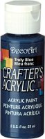 Краска акриловая Crafters, Настоящий синий, 60мл