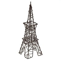 Эйфелева башня коричневая, метал, 6*11*19,5 см