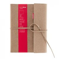 Блокнот зі змінним блоком, Transotype Sense Book Flap + Refill, 14х21см.