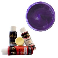 Краска акриловая, "Premium Acrylic Paint", темно-фиолетовая, 70 мл