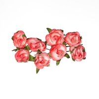 Трояндочки декоративні, рожеві, 8 шт\уп