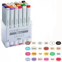 Набор маркеров Copic Sketch Set, 24 шт/уп.