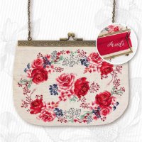 Набір для вишивки хрестиком Luca-S Сумочка bag023 Літні троянди