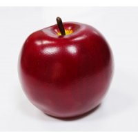Яблоко бордовое, 8*8см