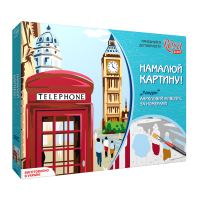 Картина по номерам "Лондон", 45*35см