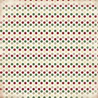 Бумага для скрапбукинга Christmas Dots, 30*30 см